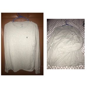 Raulph lauren gray long sleeve !